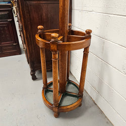 Edwardian Oak Hat/Coat/Umbrella Stand | Antique & Vintage | Moonee Ponds Antiques | Australia Wide Delivery