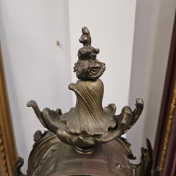 19th Century Bronze Mantle Clock | Antique & Vintage | Moonee Ponds Antiques | Australia Wide Delivery