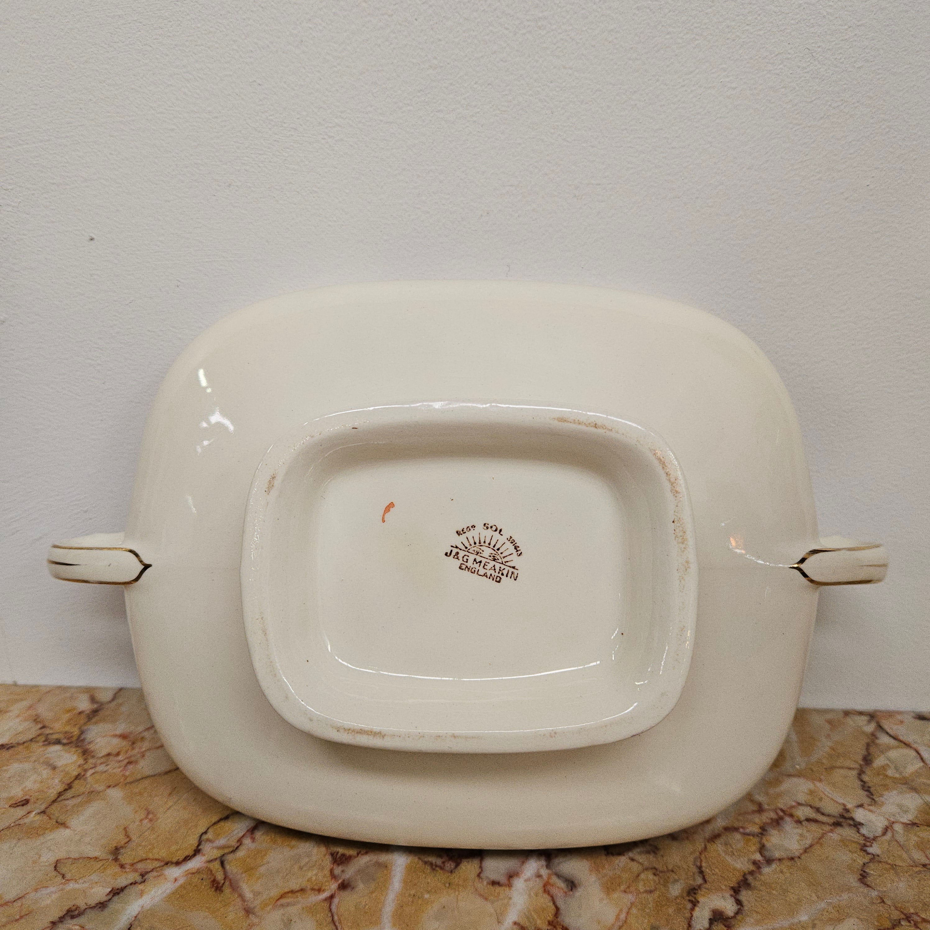 J & G Meakin English Tureen | Antique & Vintage | Moonee Ponds Antiques | Australia Wide Delivery