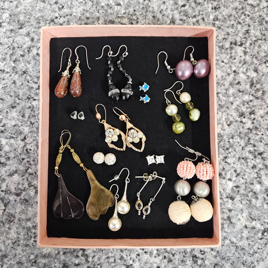 Assorted Vintage Earrings $20.00 Each