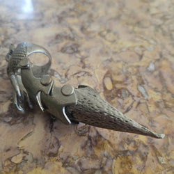 Vintage Silver Metal Gothic Full Finger Claw Ring/Pendant | Antique & Vintage | Moonee Ponds Antiques | Australia Wide Delivery
