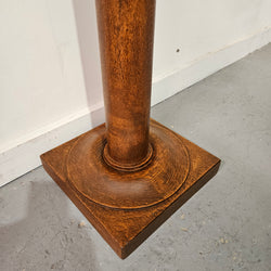 Edwardian Oak Pedestal | Antique & Vintage | Moonee Ponds Antiques | Australia Wide Delivery
