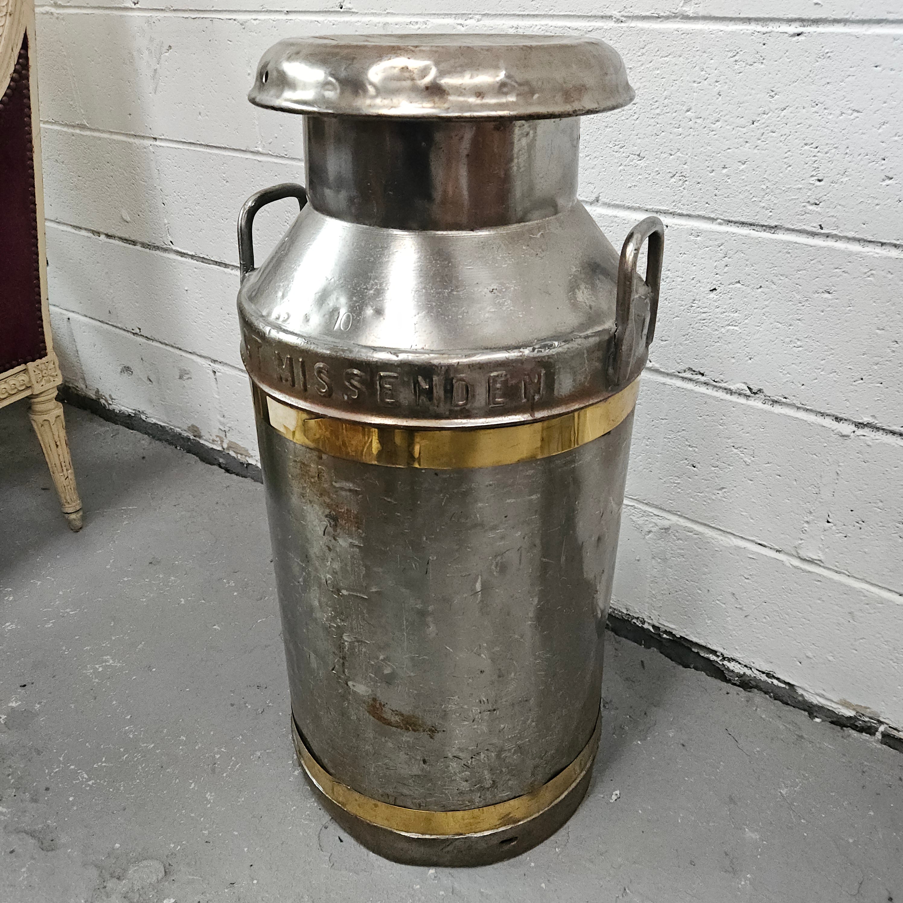 Large Metal Milk Canister/Churn | Antique & Vintage | Moonee Ponds Antiques | Australia Wide Delivery