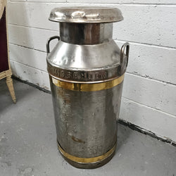 Large Metal Milk Canister/Churn | Antique & Vintage | Moonee Ponds Antiques | Australia Wide Delivery