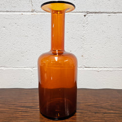 Holmegaard Kastrup Otto Brauer Glass Bottle | Antique & Vintage | Moonee Ponds Antiques | Australia Wide Delivery