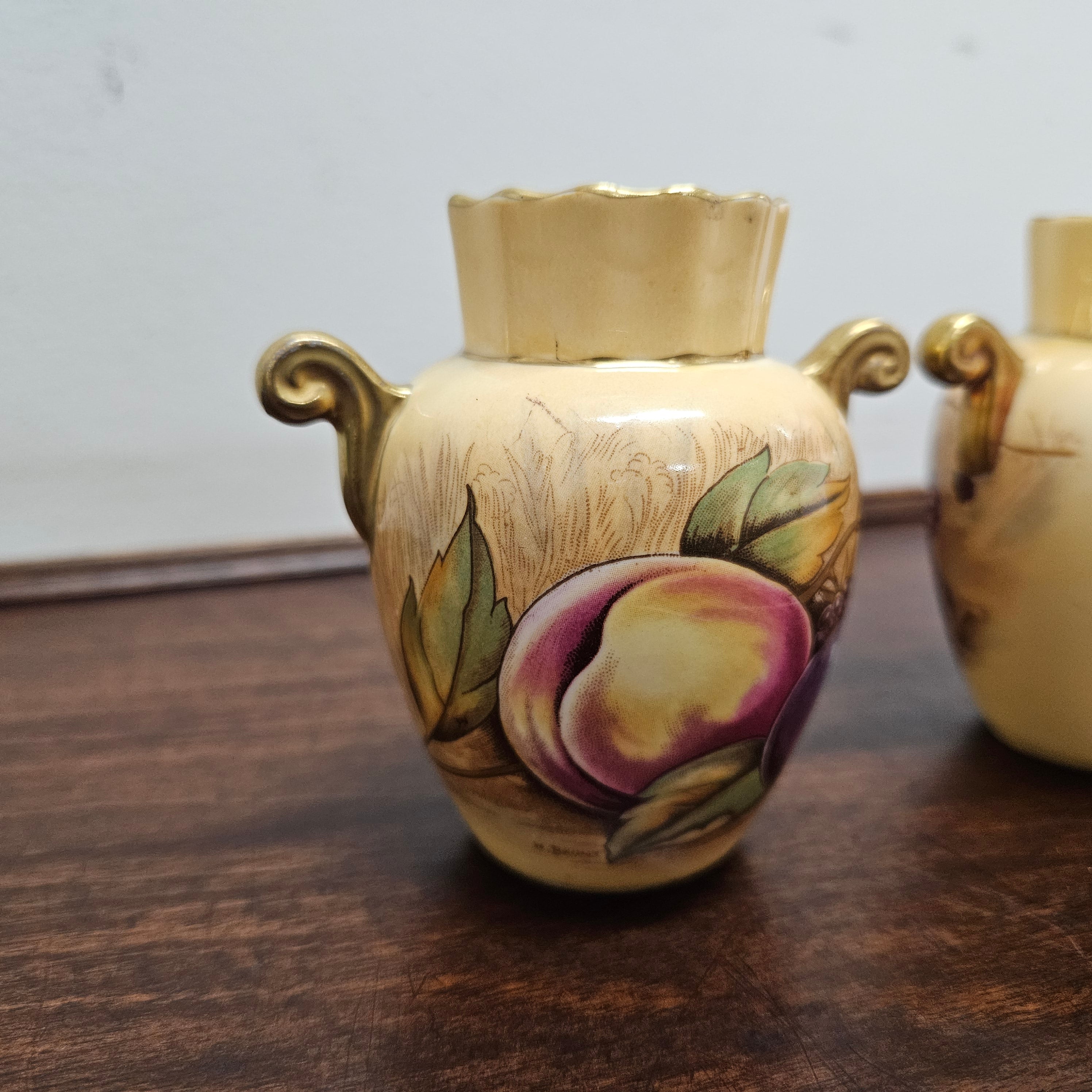 Pair of Aynsley Miniature Vases | Antique & Vintage | Moonee Ponds Antiques | Australia Wide Delivery