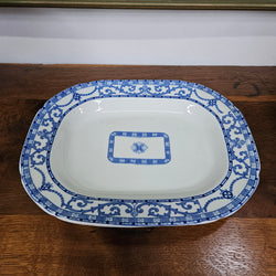 Victorian Blue&White Tureen and Meat Plate