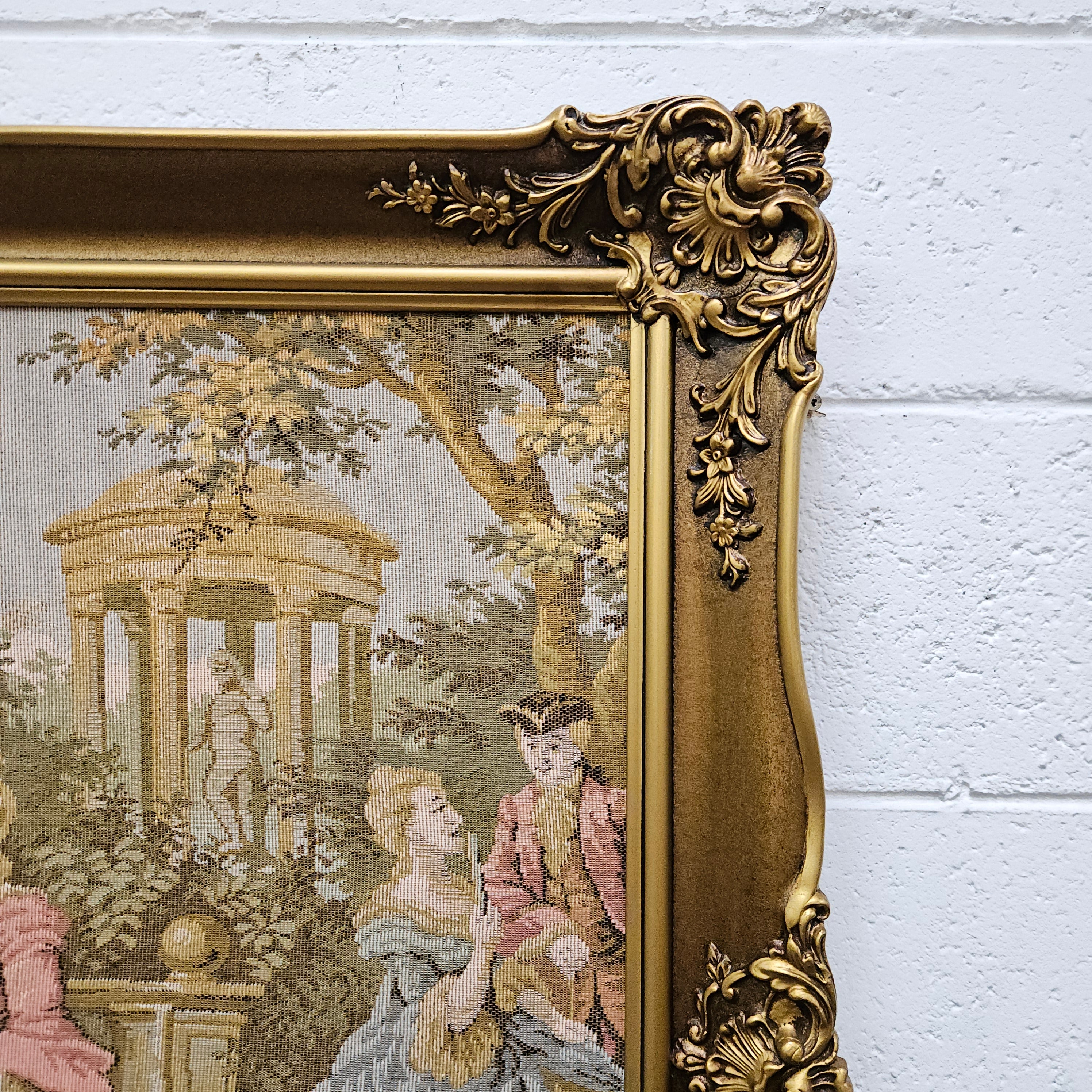 Vintage Framed Classical Wall Tapestry | Antique & Vintage | Moonee Ponds Antiques | Australia Wide