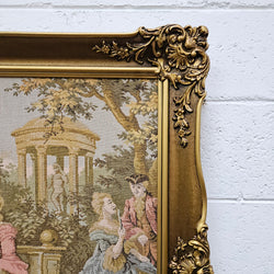 Vintage Framed Classical Wall Tapestry | Antique & Vintage | Moonee Ponds Antiques | Australia Wide Delivery
