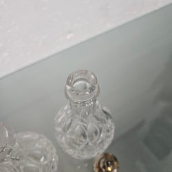 Antique Pair Of Cut Glass Bottles | Antique & Vintage | Moonee Ponds Antiques | Australia Wide Delivery