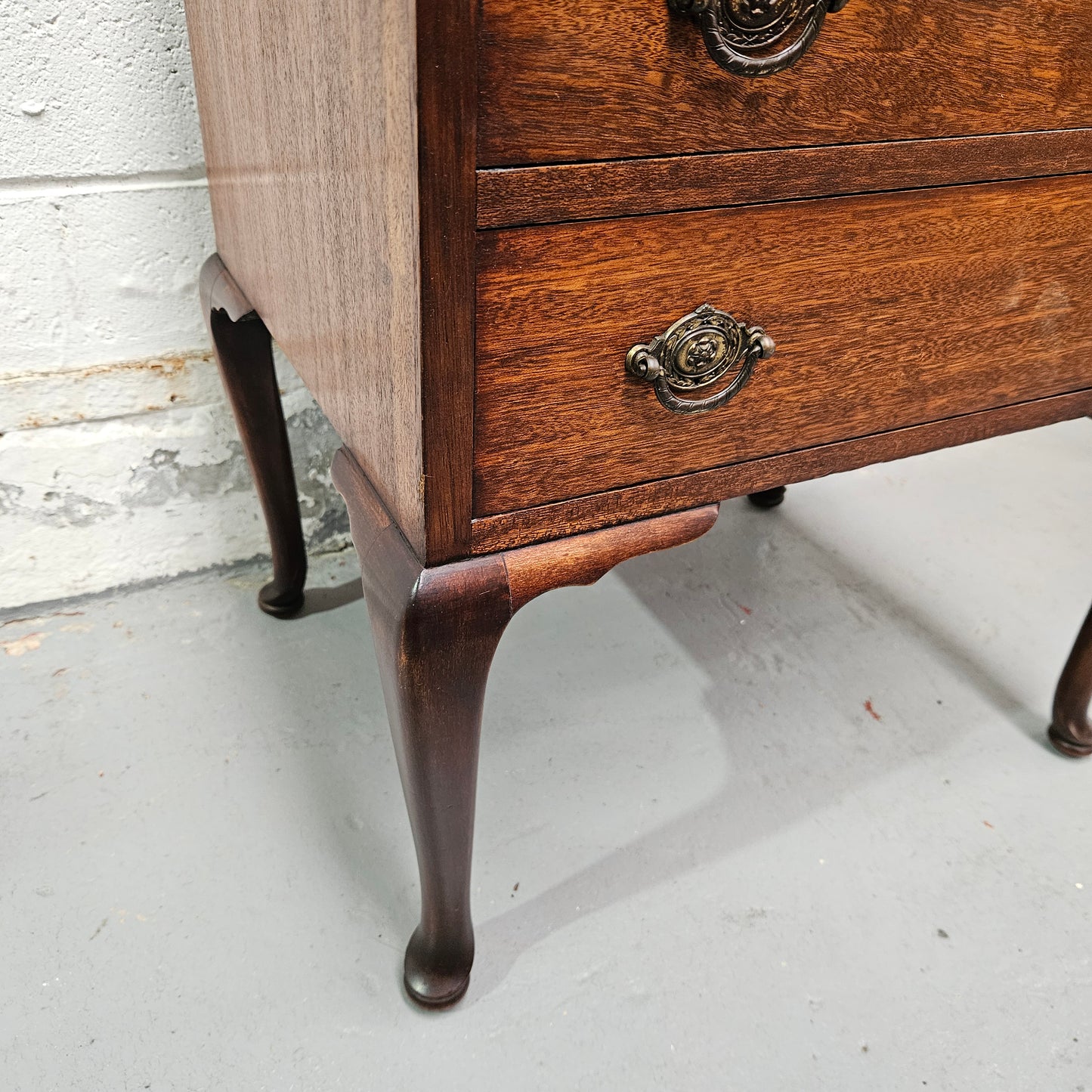 Georgian Style Mahogany Bedside Chest