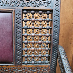 Syrian Campaign Bench Seat | Antique & Vintage | Moonee Ponds Antiques | Australia Wide Delivery