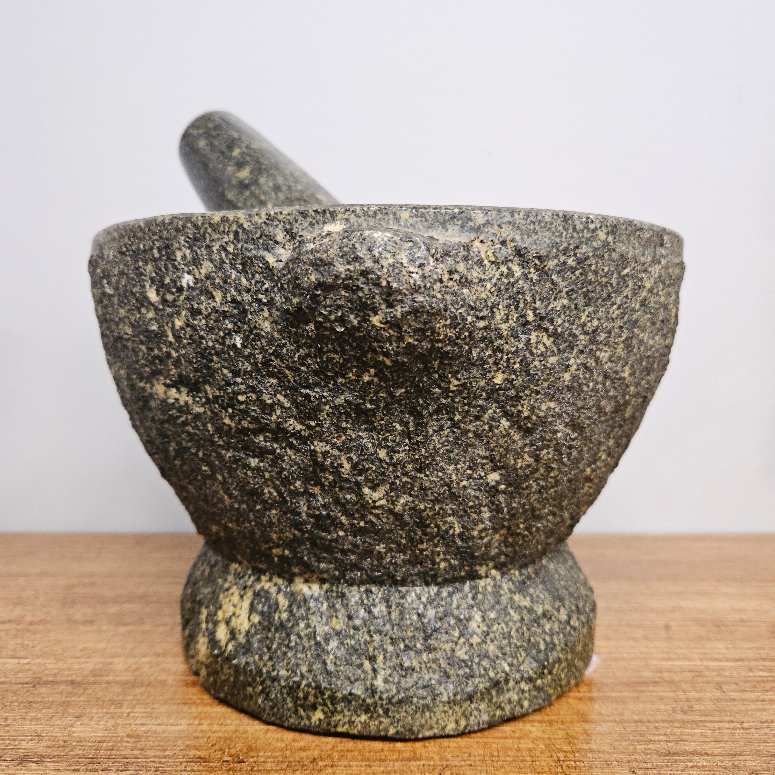 Vintage Granite Mortar & Pestle