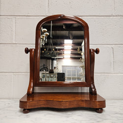 Mahogany Mirror on Stand | Antique & Vintage | Moonee Ponds Antiques | Australia Wide Delivery
