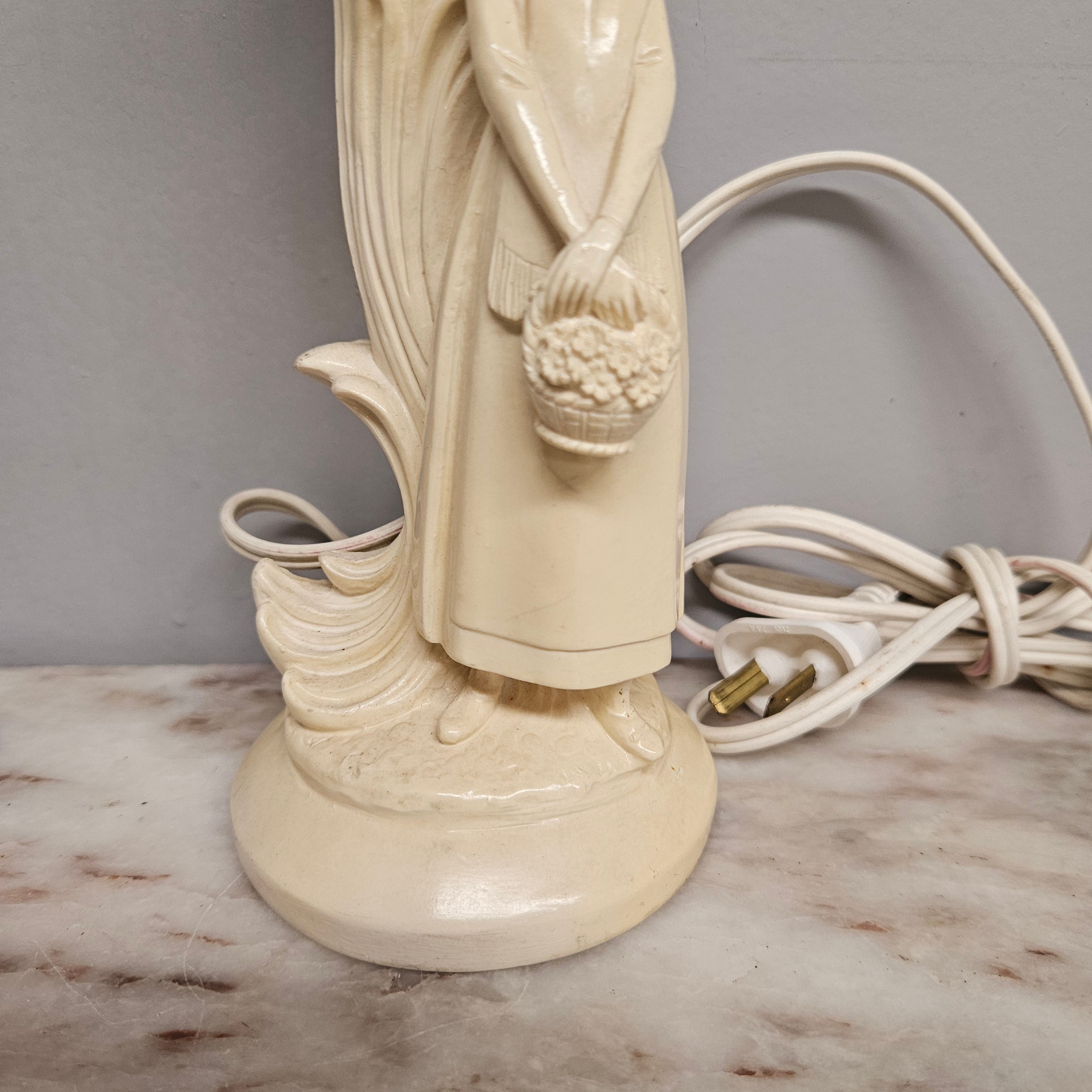 Vintage Table/Desk Lady Figure Lamp | Antique & Vintage | Moonee Ponds Antiques | Australia Wide