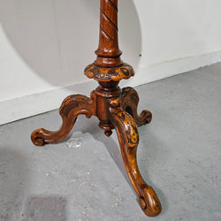 Victorian Floral Inlaid Occasional Table | Antique & Vintage | Moonee Ponds Antiques | Australia Wide Delivery