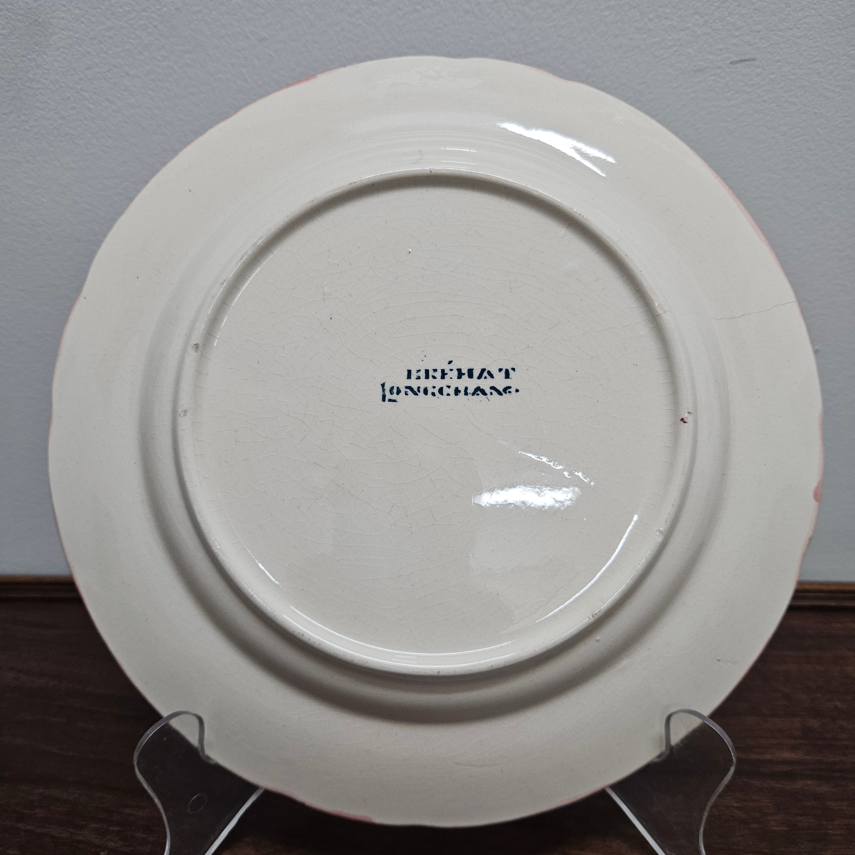 Longchamp French Antique Hand-Painted Ironstone Asparagus Plate | Antique & Vintage | Moonee Ponds Antiques | Australia Wide Delivery
