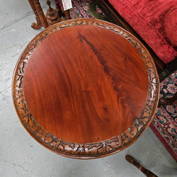 Antique Victorian Mahogany Occasional/Wine Table Moonee Ponds Antiques