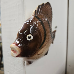 Vintage Fish Hanging Wall Plaque