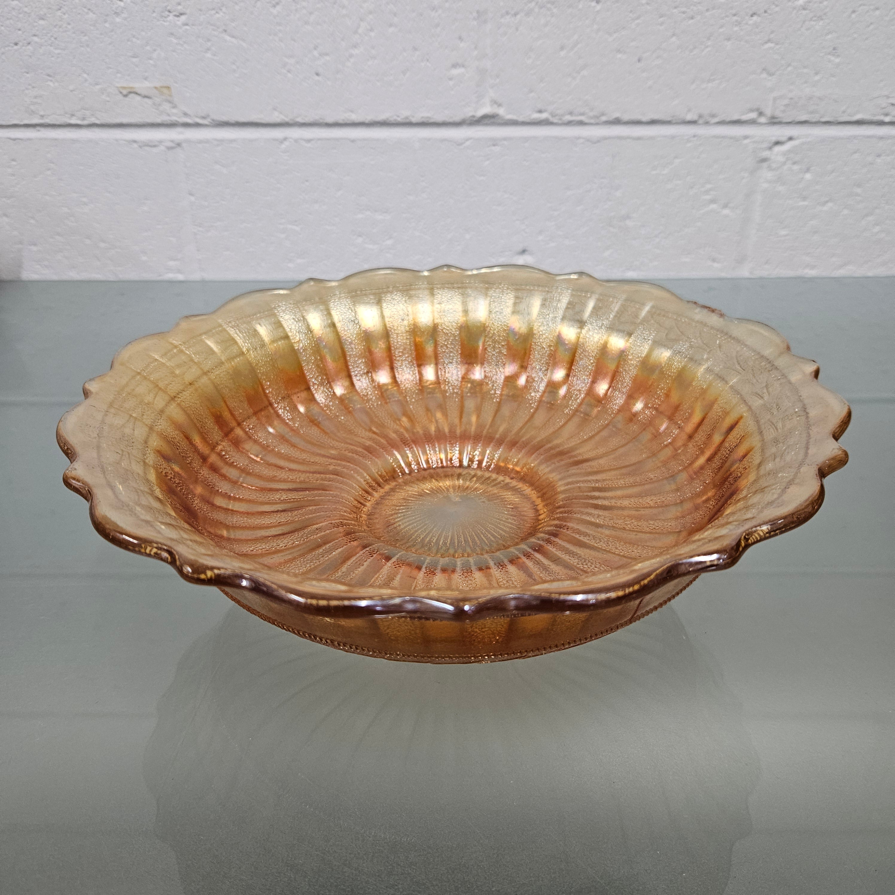 Fenton Carnival Glass Antique Bowl | Antique & Vintage | Moonee Ponds Antiques | Australia Wide Delivery