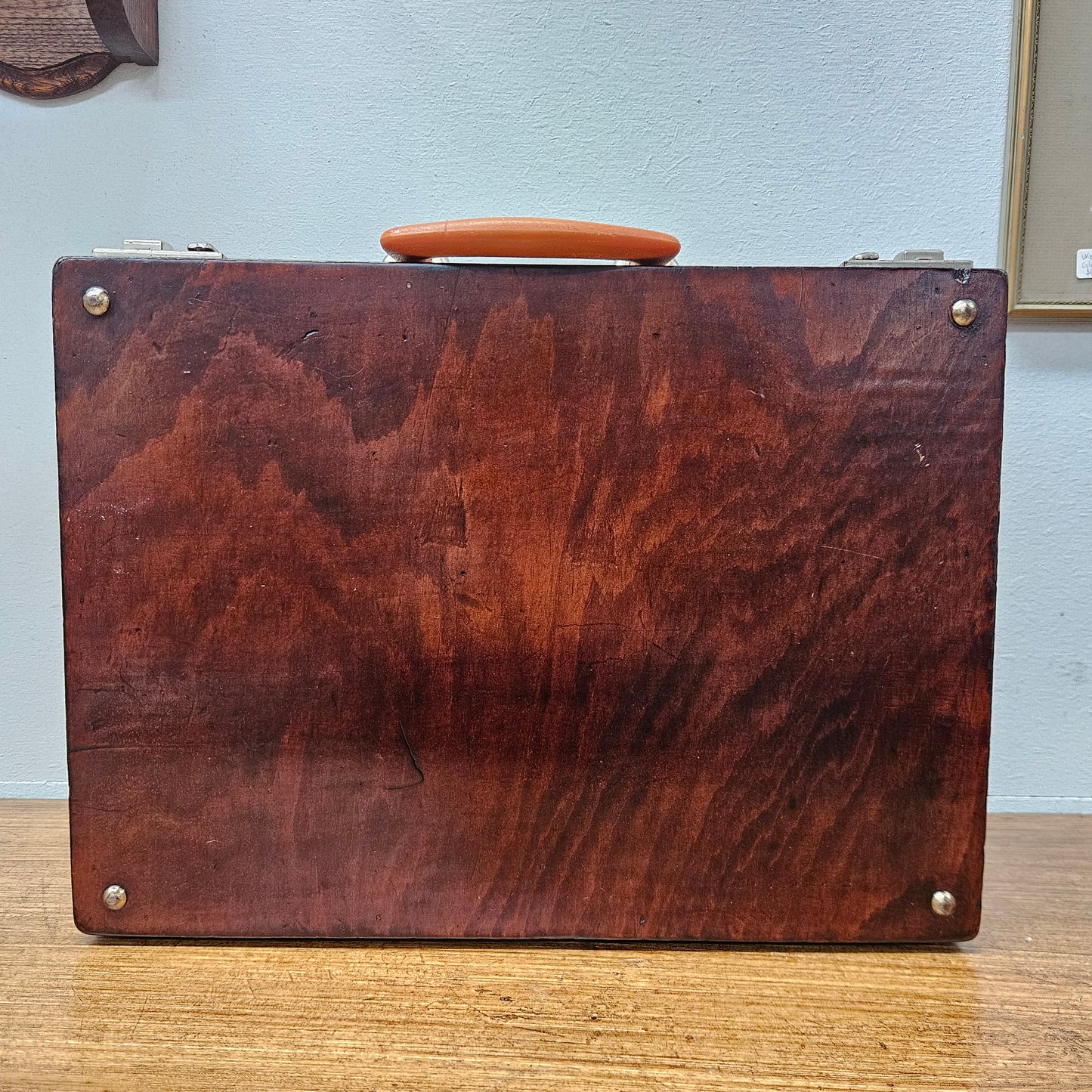 Vintage Wooden Suitcase