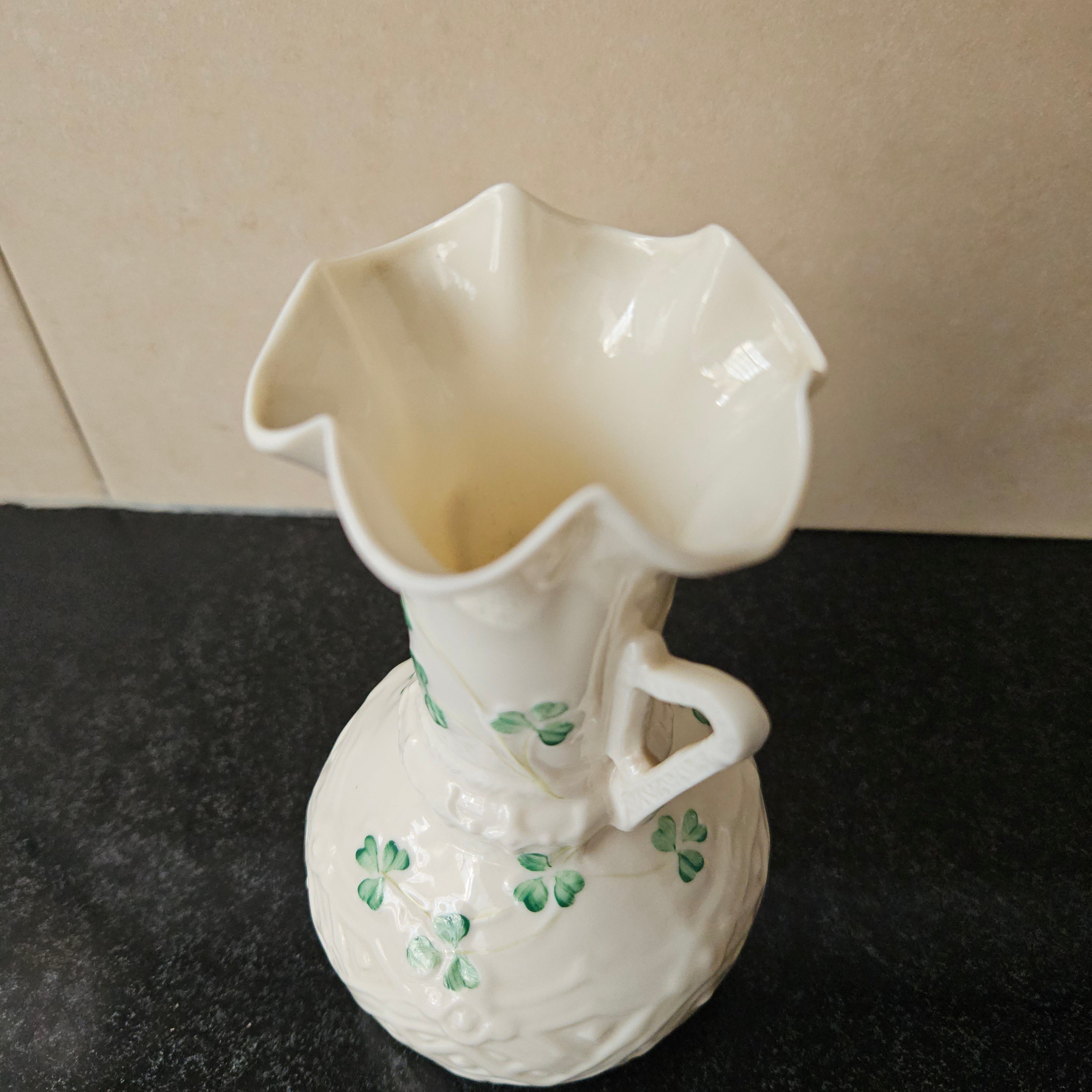 Charming Belleek Double Handled Vase | Antique & Vintage | Moonee Ponds Antiques | Australia Wide Delivery
