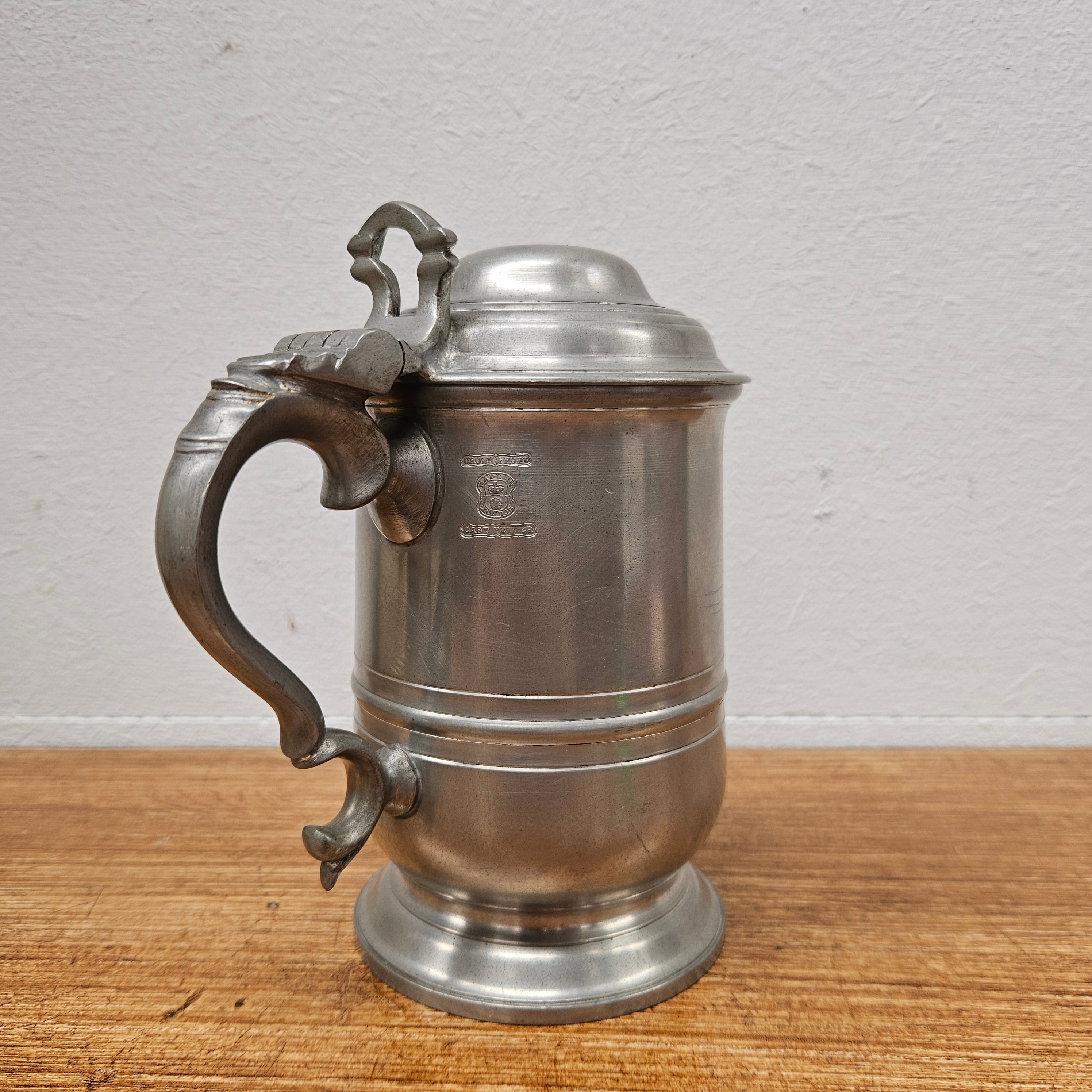 Rare Dunhill Tobacco Storage Pewter | Antique & Vintage | Moonee Ponds Antiques | Australia Wide Delivery