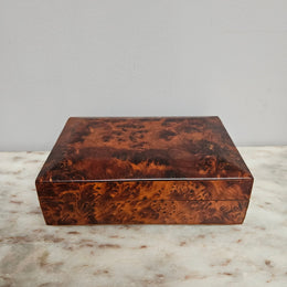 Vintage Moroccan Thuya Trinket/Jewellery Box
