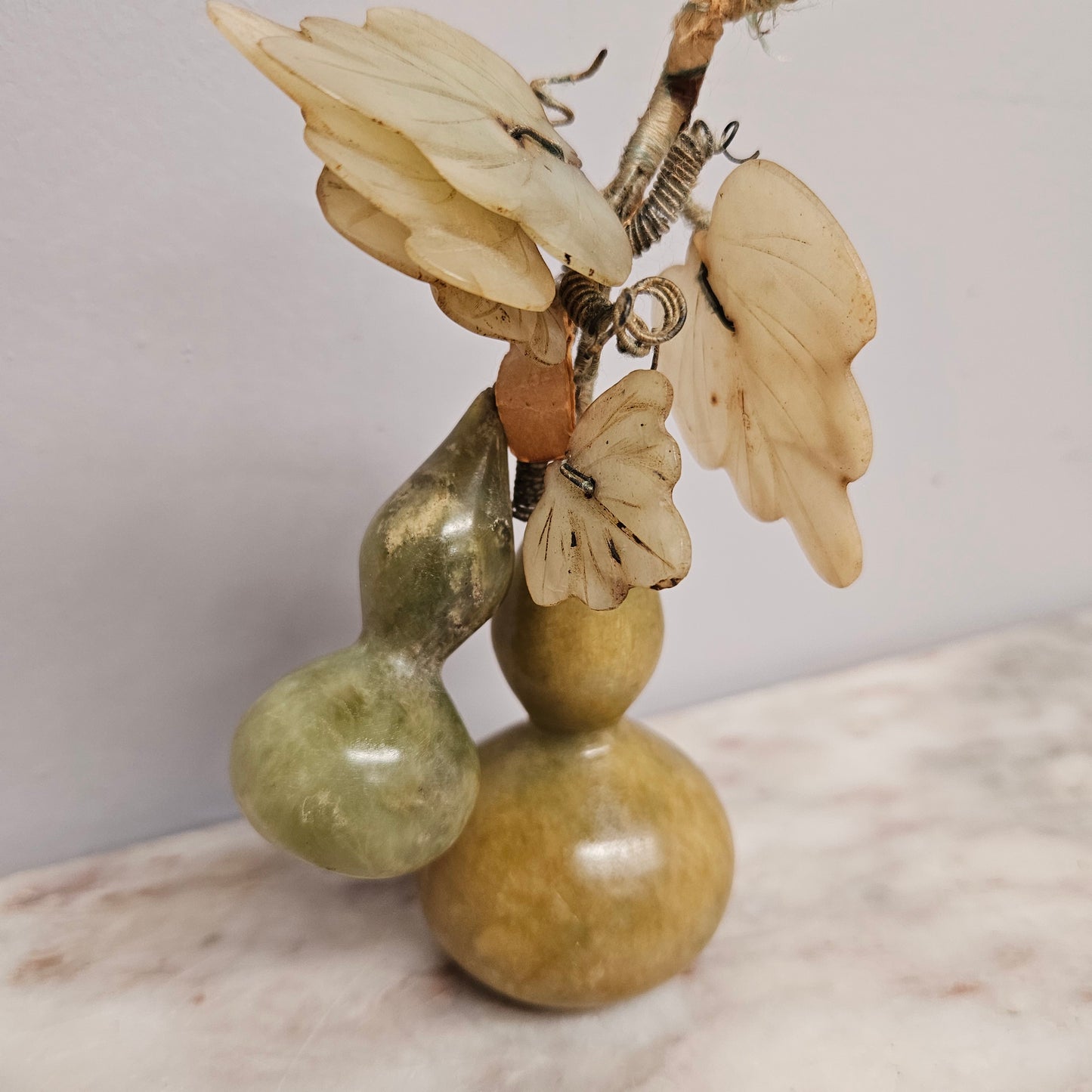 Vintage Jade Carved Fruit Bunch