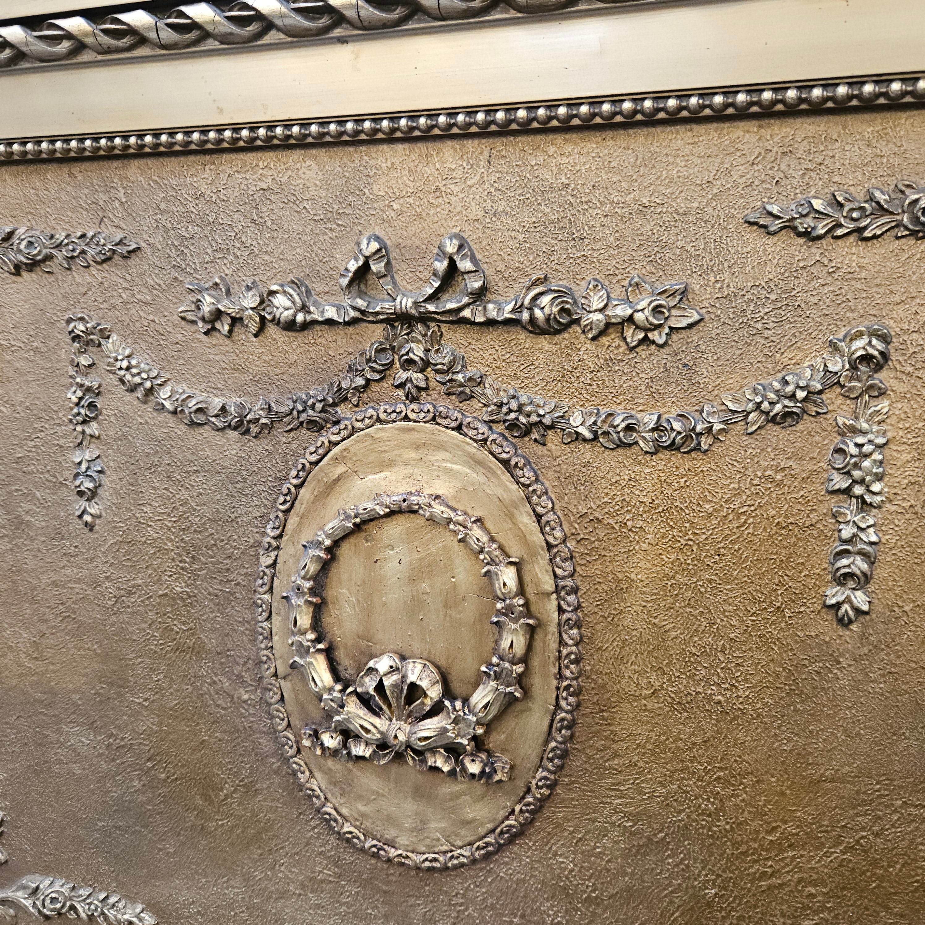 19th Century Louis XVI Style Trumeau Mirror | Antique & Vintage | Moonee Ponds Antiques | Australia Wide Delivery