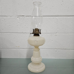 Antique Milk Glass Kero Lamp | Antique & Vintage | Moonee Ponds Antiques | Australia Wide Delivery