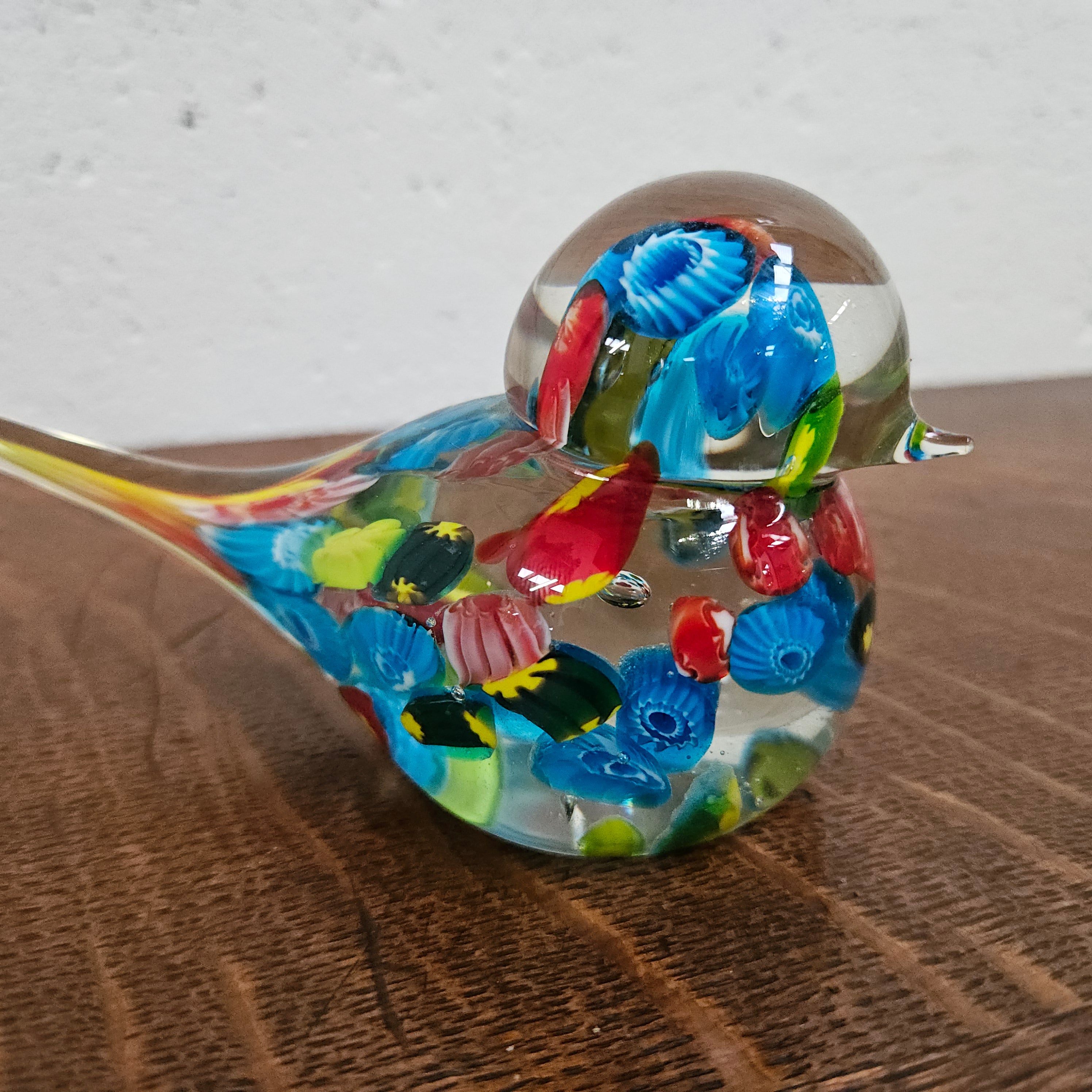 Murano Glass Paperweight Bird Ornament | Antique & Vintage | Moonee Ponds Antiques | Australia Wide Delivery