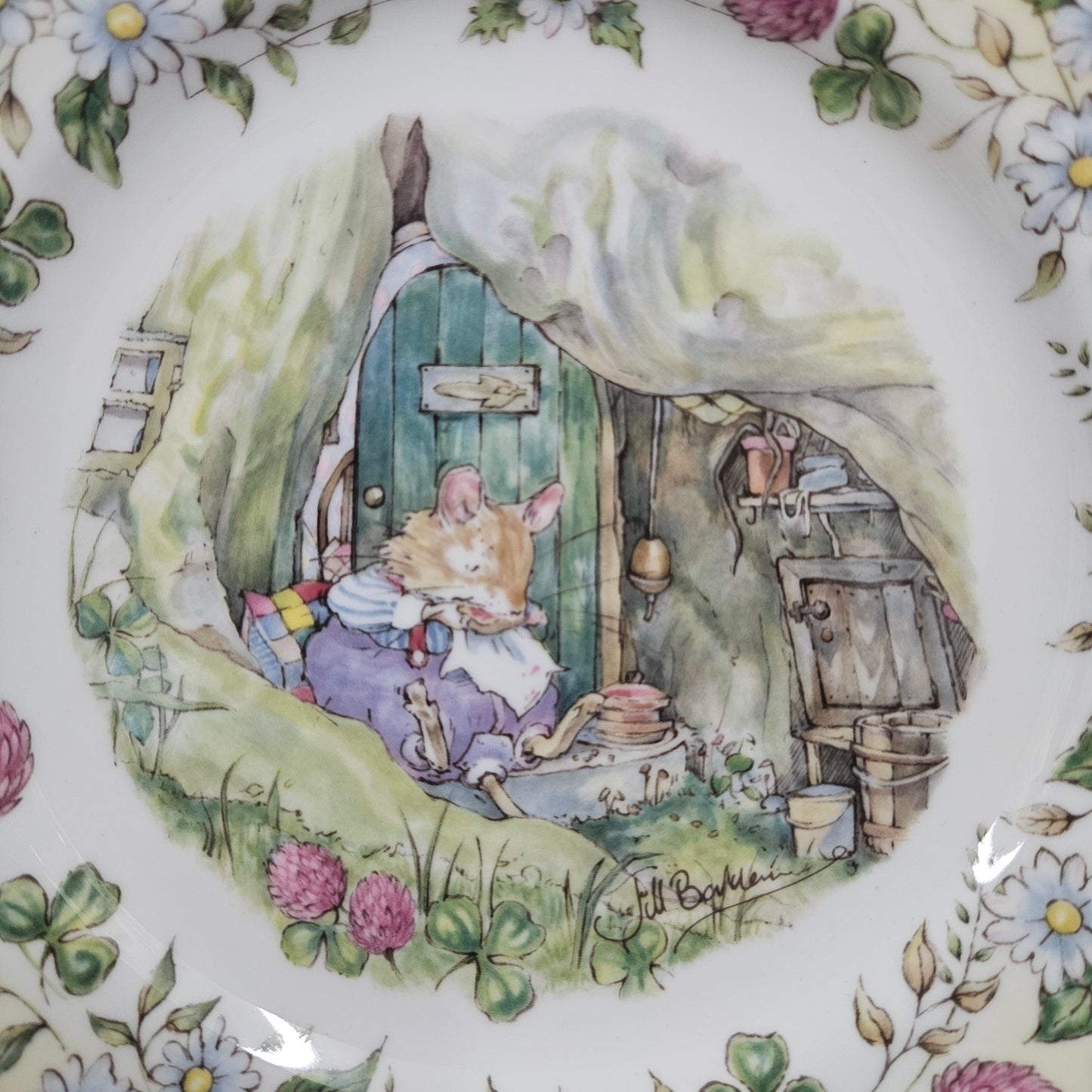 Vintage Royal Doulton Brambly Hedge "The Plan" Plate Made in England