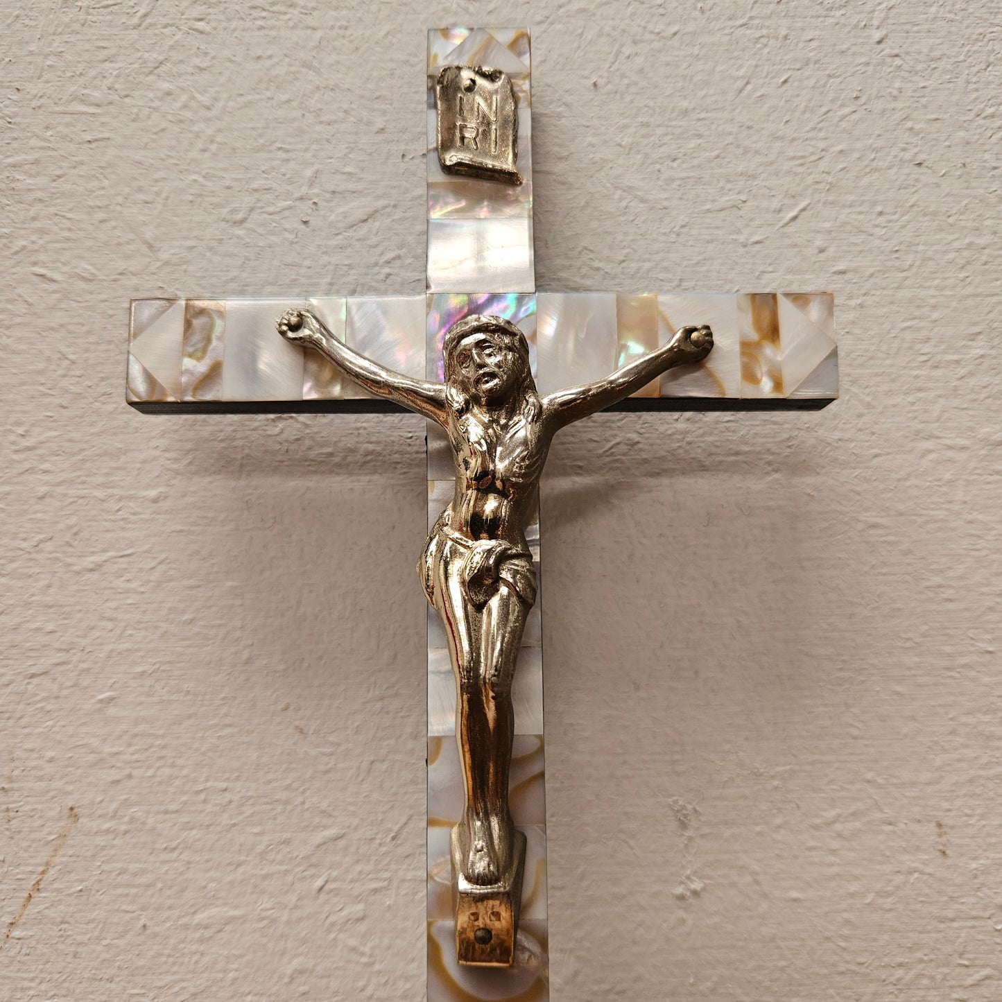 Vintage Mother of Pearl Cross