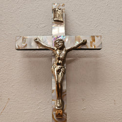 Vintage Mother of Pearl Cross | Antique & Vintage | Moonee Ponds Antiques | Australia Wide Delivery