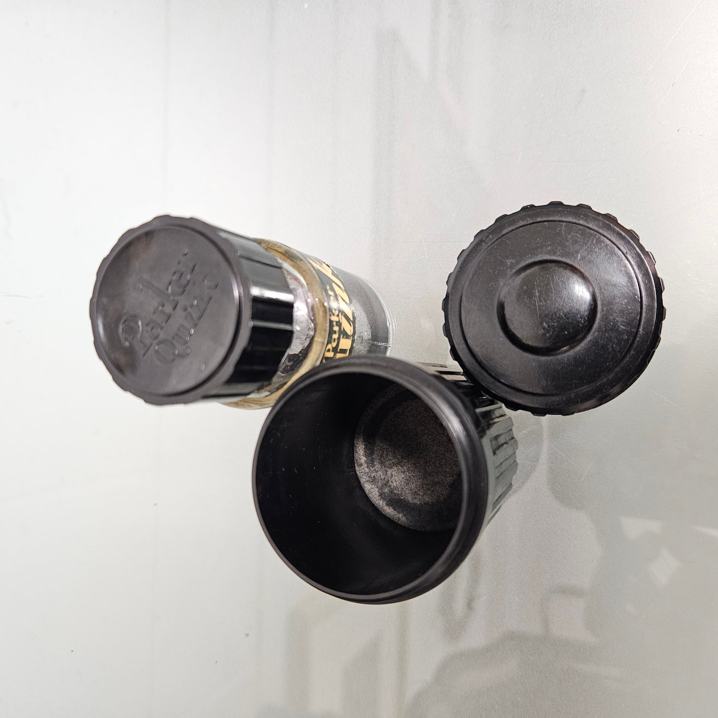 Art Deco Parker "Quink" Ink Bottle & Bakelite Case