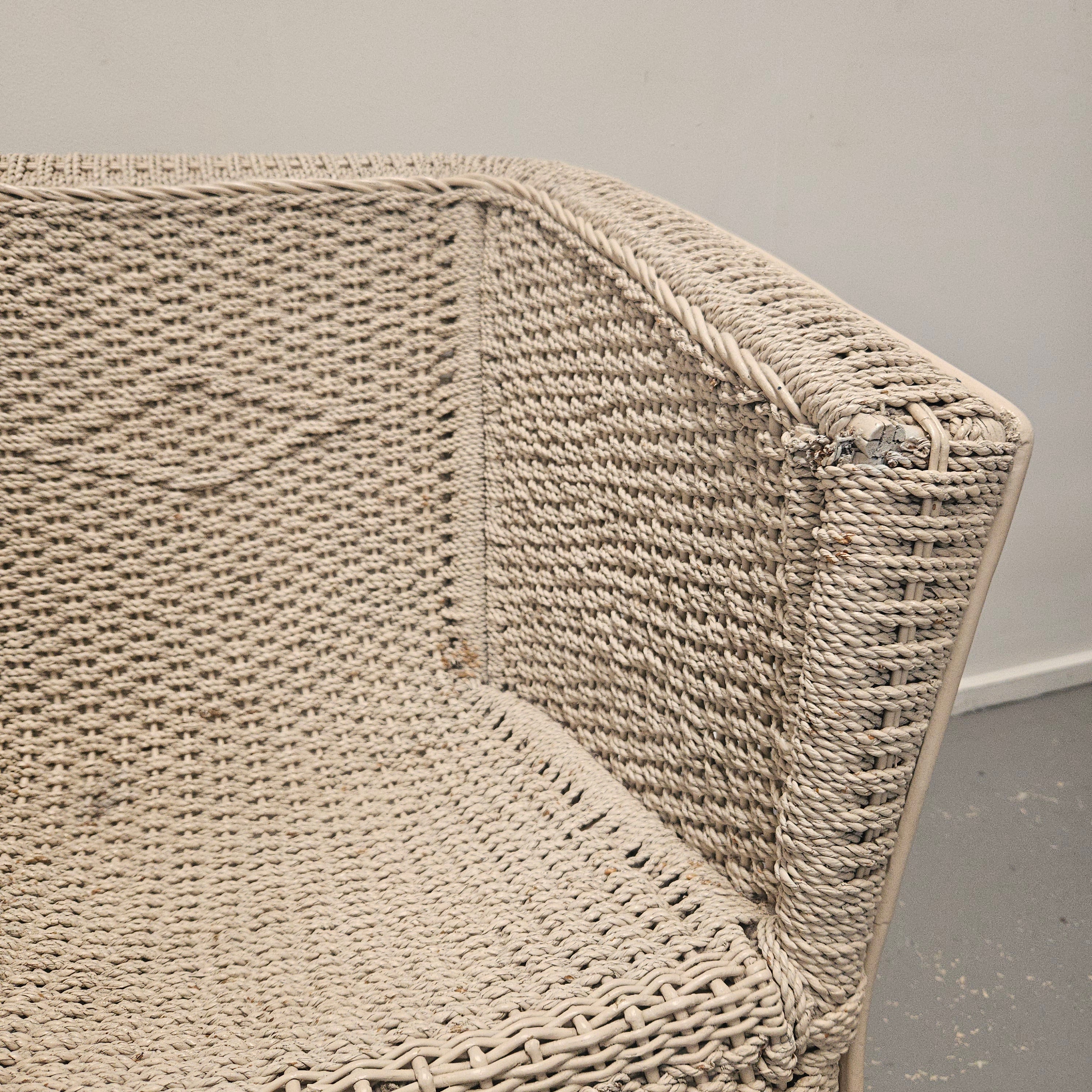 Attractive Vintage Painted Lloyd Loom Style Chair | Antique & Vintage | Moonee Ponds Antiques | Australia Wide Delivery