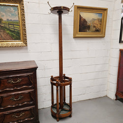 Edwardian Oak Hat/Coat/Umbrella Stand | Antique & Vintage | Moonee Ponds Antiques | Australia Wide Delivery