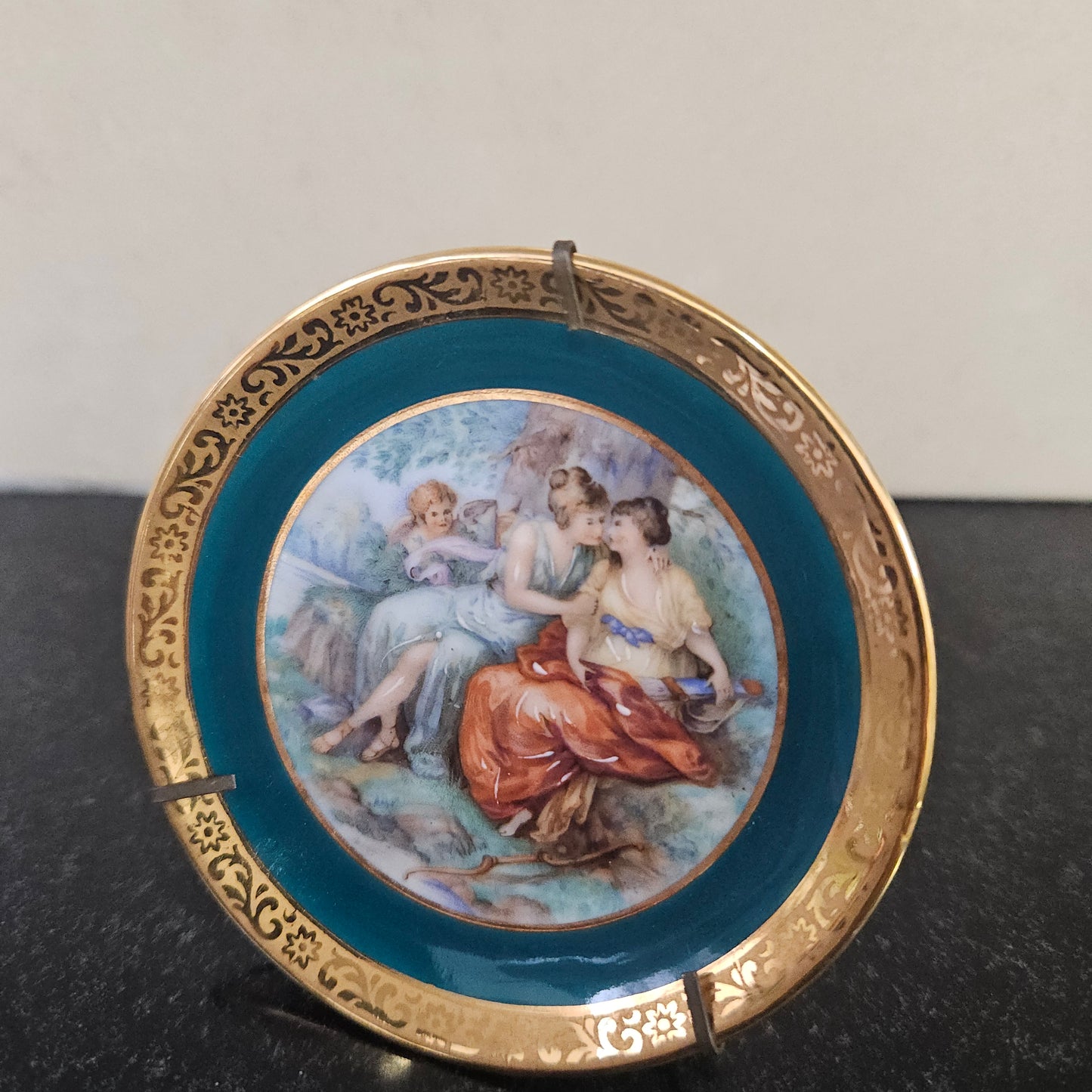 Decorative Small Limoges Plate