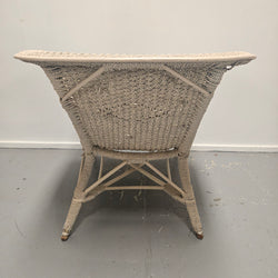 Attractive Vintage Painted Lloyd Loom Style Chair | Antique & Vintage | Moonee Ponds Antiques | Australia Wide Delivery