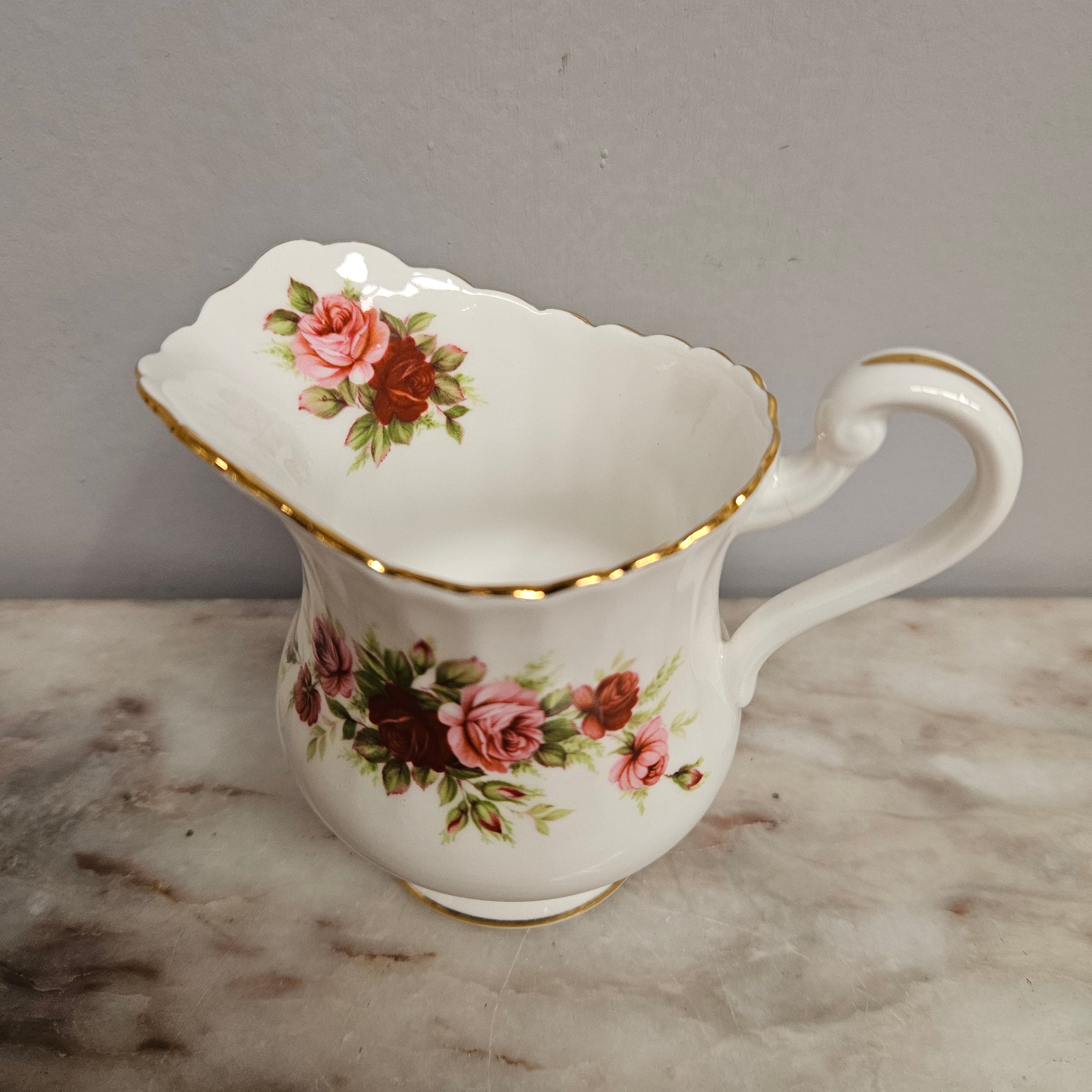 Vintage Royal Standard 'English Rose' Milk Jug | Antique & Vintage | Moonee Ponds Antiques | Australia Wide Delivery