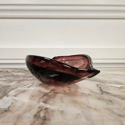 Leaf Shaped Hand Blown Glass Bowl | Antique & Vintage | Moonee Ponds Antiques | Australia Wide Delivery