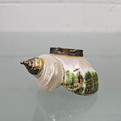 Novelty Silver & Mother Of Pearl Snuff Box | Antique & Vintage | Moonee Ponds Antiques | Australia Wide Delivery