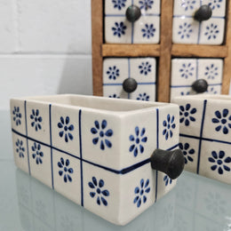 Vintage Hand Made Spice Drawers