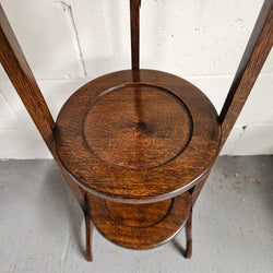 3 Tier Foldable Mahogany Cake Stand | Antique & Vintage | Moonee Ponds Antiques | Australia Wide Delivery