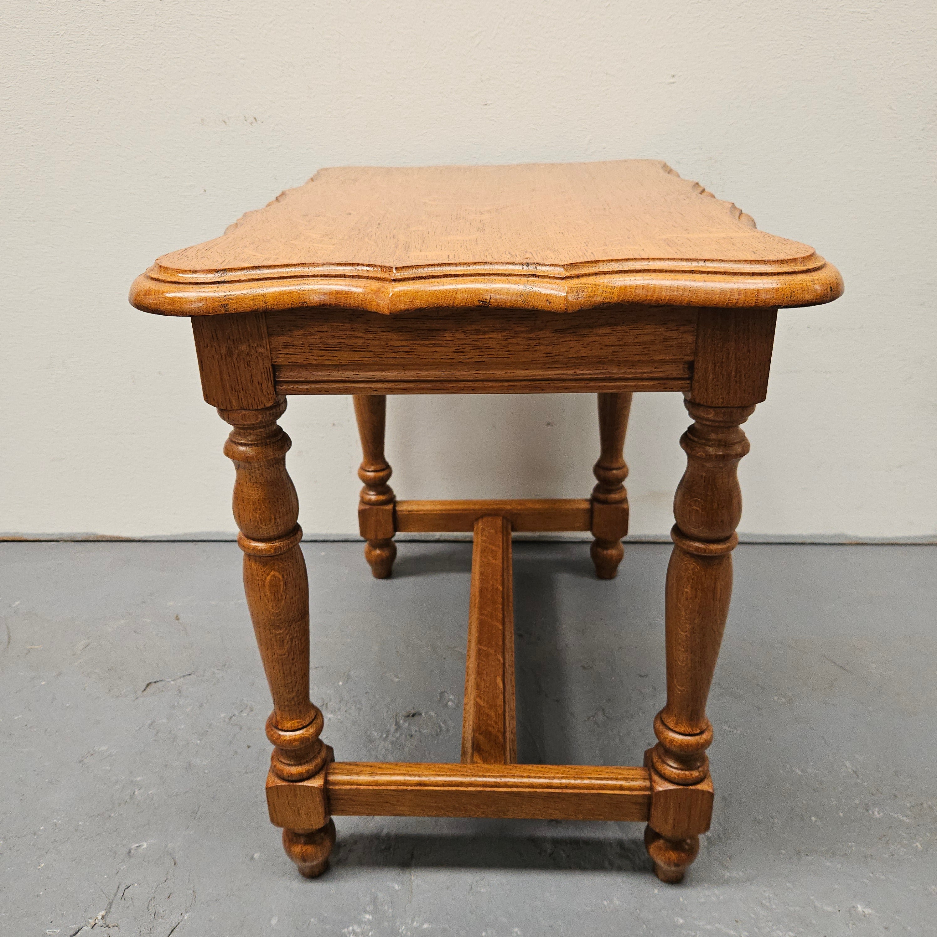 French Provincial Oak Small Side Table | Antique & Vintage | Moonee Ponds Antiques | Australia Wide Delivery