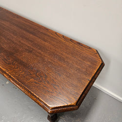 French Oak Two Drawer Coffee Table | Antique & Vintage | Moonee Ponds Antiques | Australia Wide Delivery