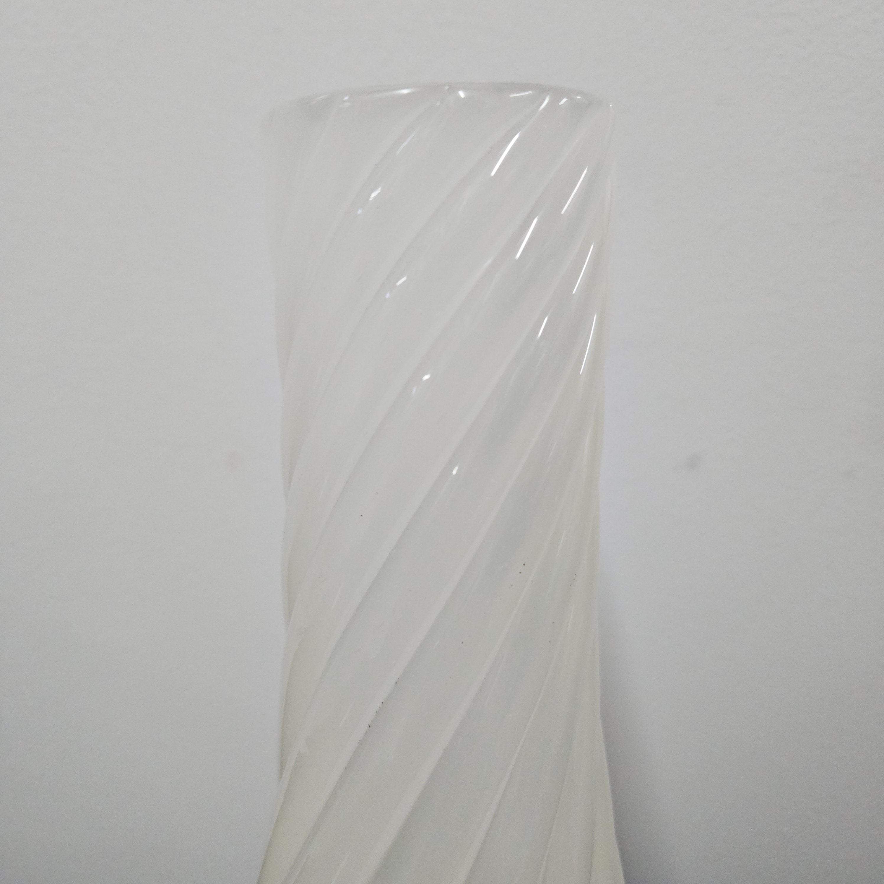 Attractive Vintage Opaline Italian Swirled Glass Vase | Antique & Vintage | Moonee Ponds Antiques | Australia Wide Delivery