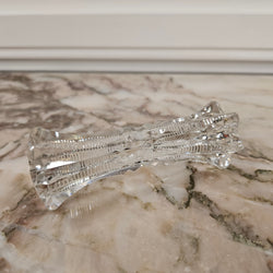 Pair Crystal Cut Knife/Spoon Rest | Antique & Vintage | Moonee Ponds Antiques | Australia Wide Delivery