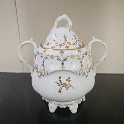 Early Victorian Coalport Sucrier | Antique & Vintage | Moonee Ponds Antiques | Australia Wide Delivery